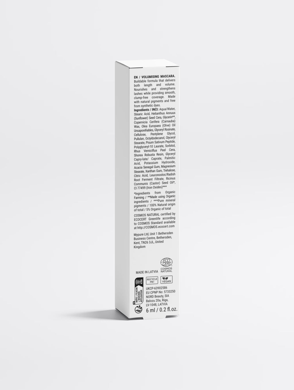 Lengthening & Volumising Mascara